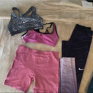 Nike workout clothing